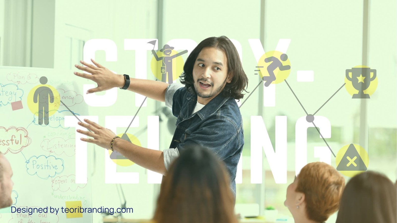 Menciptakan narasi marketing yang menjual. storytelling dalam marketing