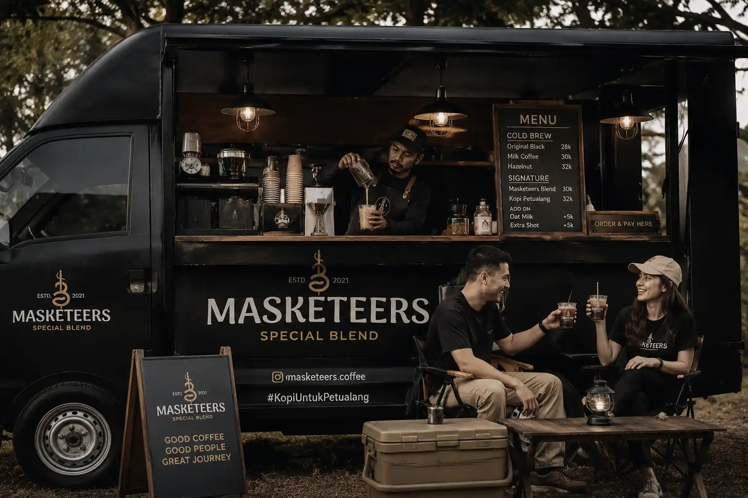3 Masketeers