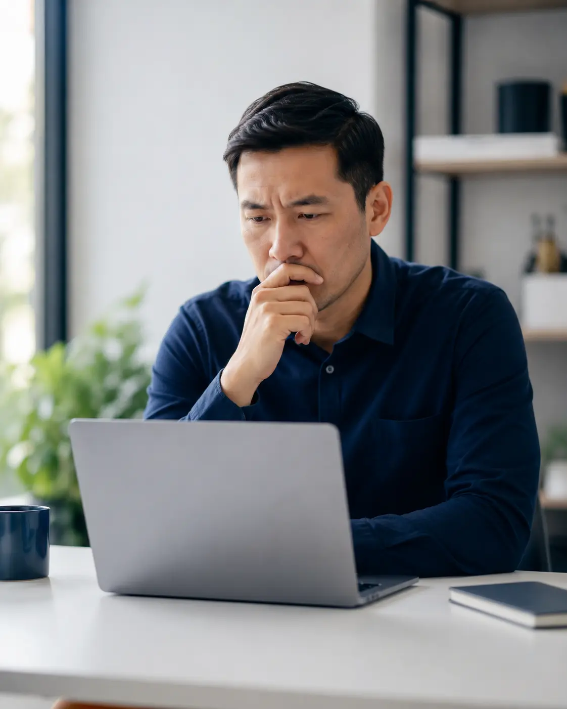 Founder bisnis merenungkan kondisi brand-nya